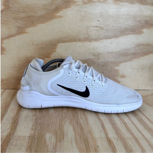 Nike - Free RN 2018 - Running Shoes - White - Men's - 8 - 942836-100 - Picture 5 of 9